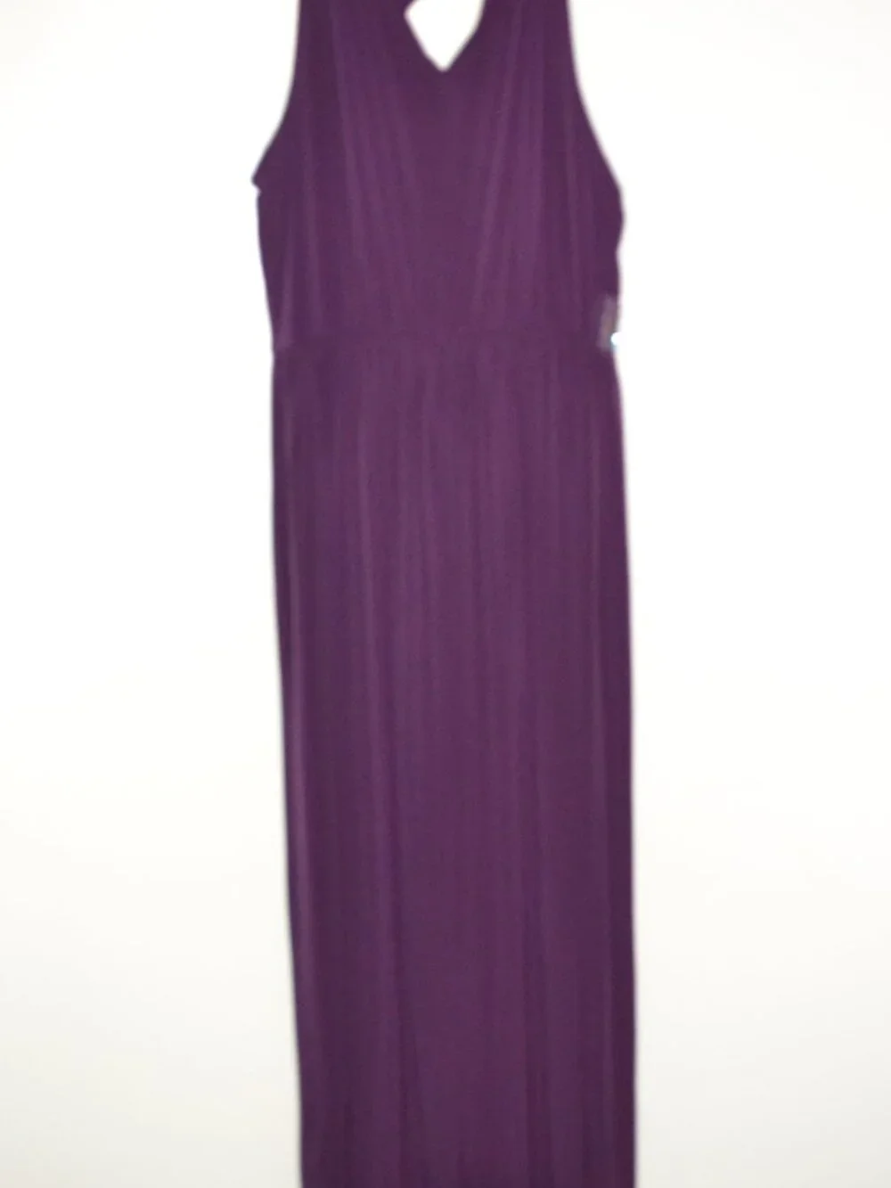 Espresso Purple Embellished Empire Waist Maxi Dress Women’s 3X Plus Formal - Picture 3 of 7